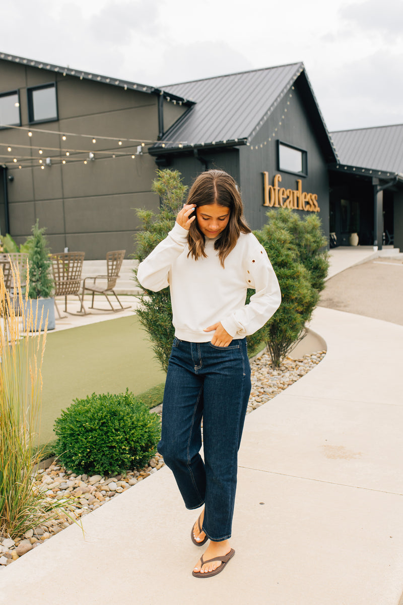 Lovervet • High Rise Slim Barrel Jeans - Divinity
