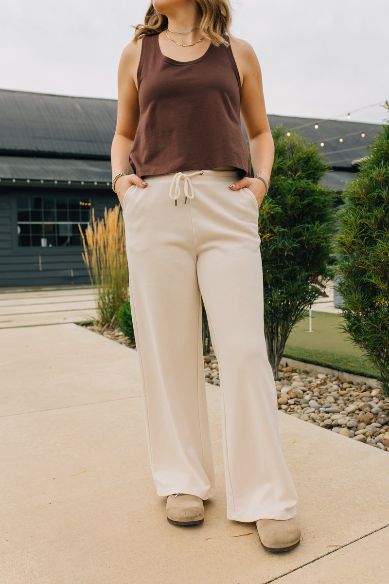 Thread & Supply • Ashford Pants - White Swan