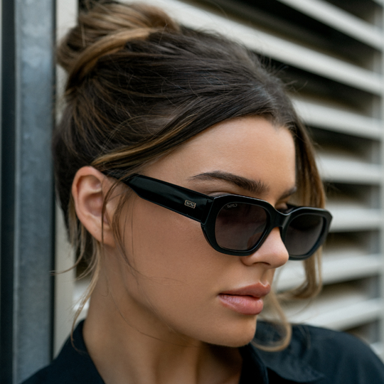 Wearme Pro • London Polarized - Black/Black Lens