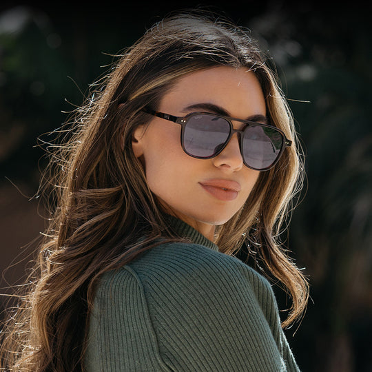 Wearme Pro • Hayden Polarized - Whiskey Brown Tortoise/Blue Gradient Lens