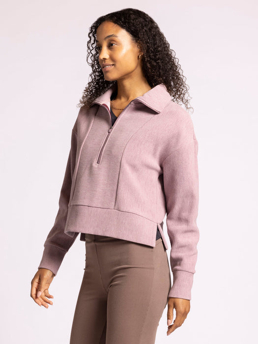 Recreation • Kristine Pullover - Purple Dove Heather