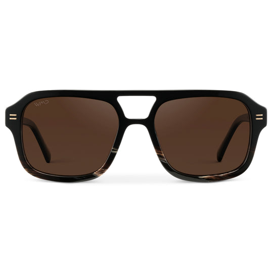 Wearme Pro • Sydney 1099 Polarized - Gloss Black Mineral/Brown Lens