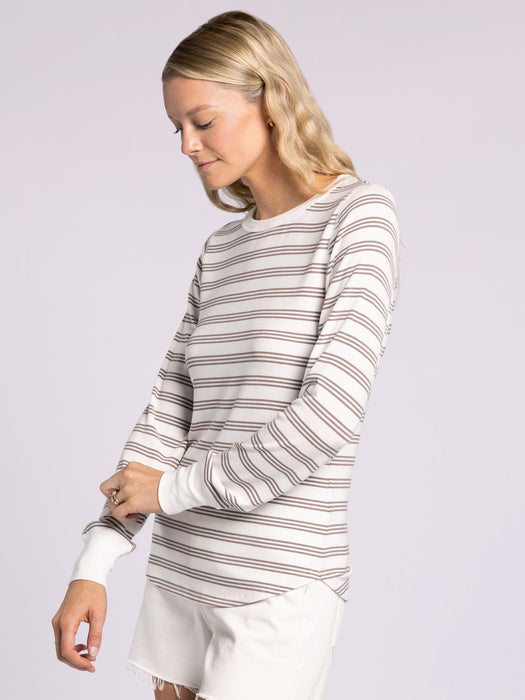 Thread & Supply • Stacy Top - White/Taupe
