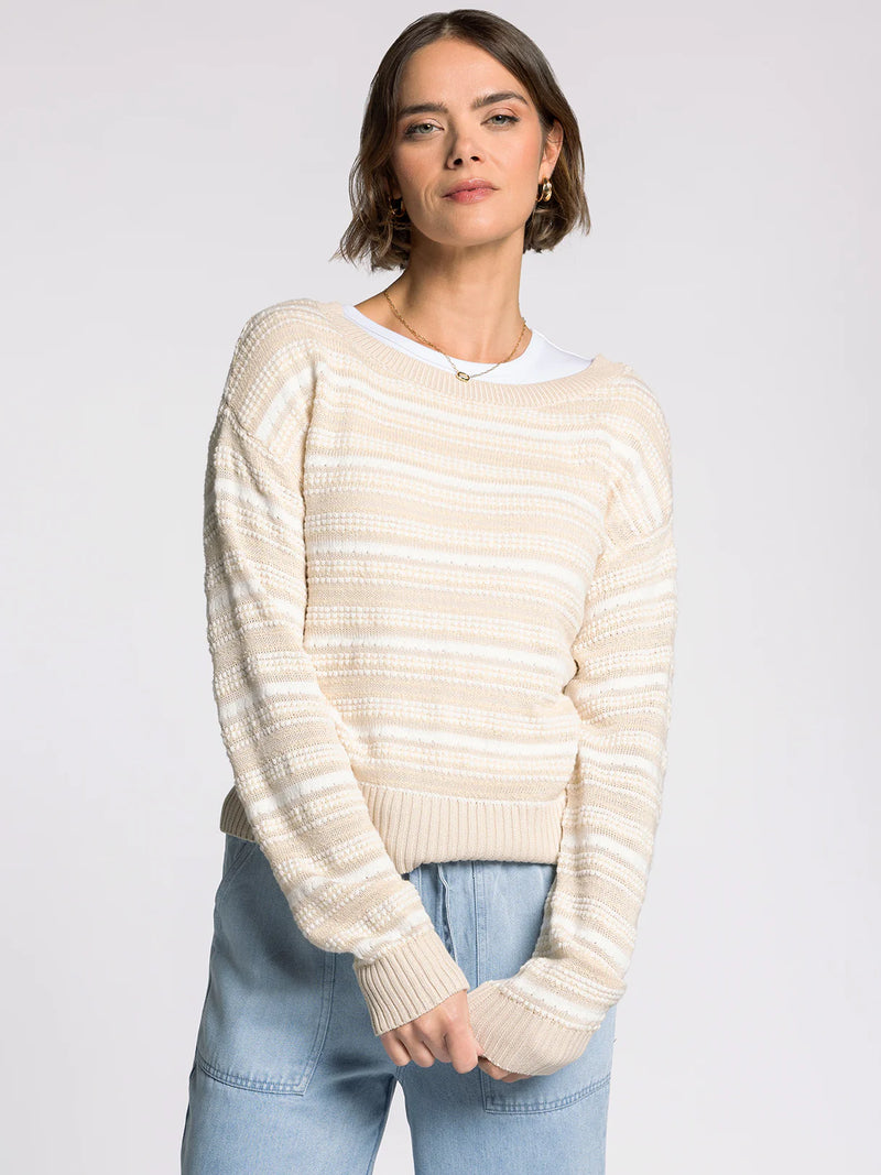 Lola Sweater - Birch White