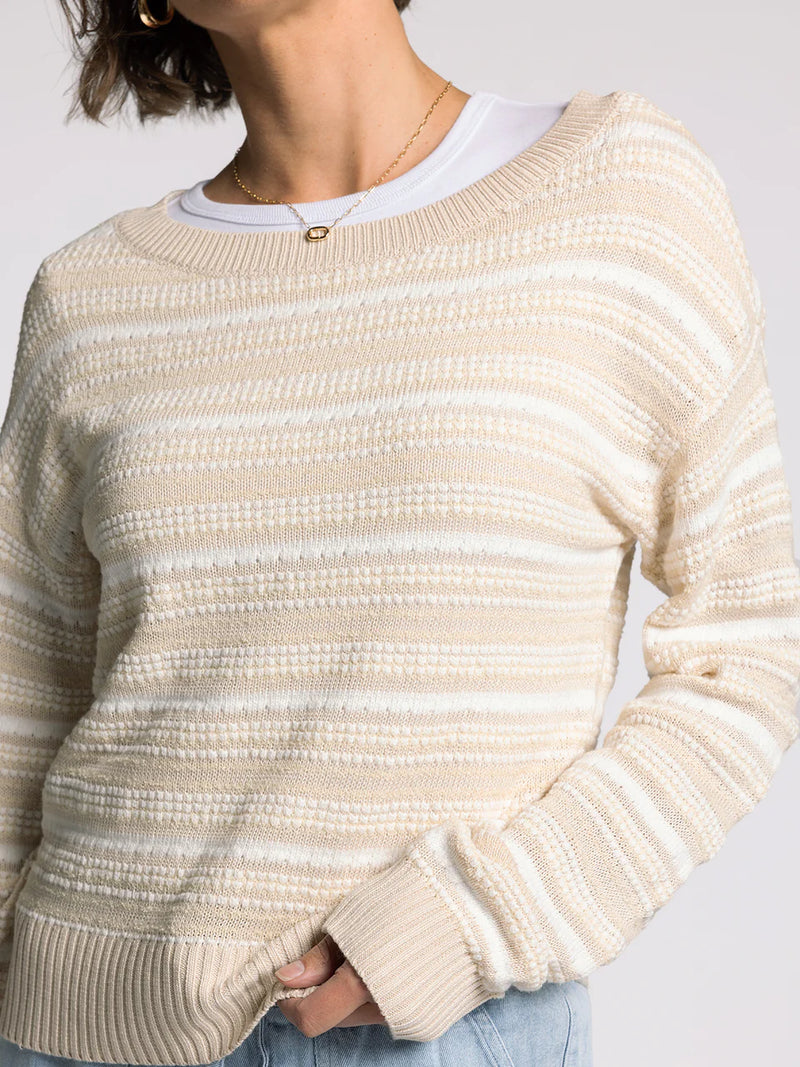 Lola Sweater - Birch White
