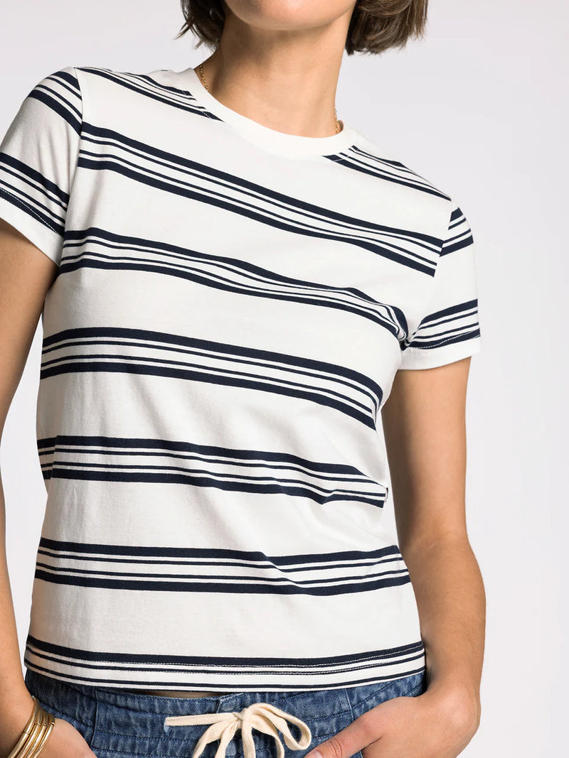 Natalie Tee - Ivory Navy