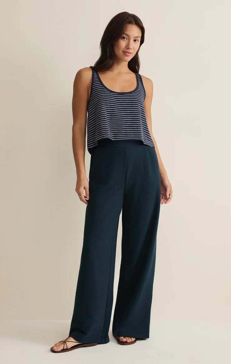 Andre Wide Leg Pant - Eclipse