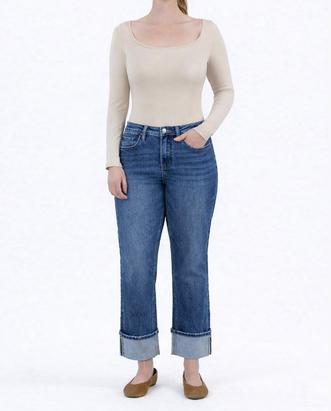 High Rise Straight - Benefactor - Curvy