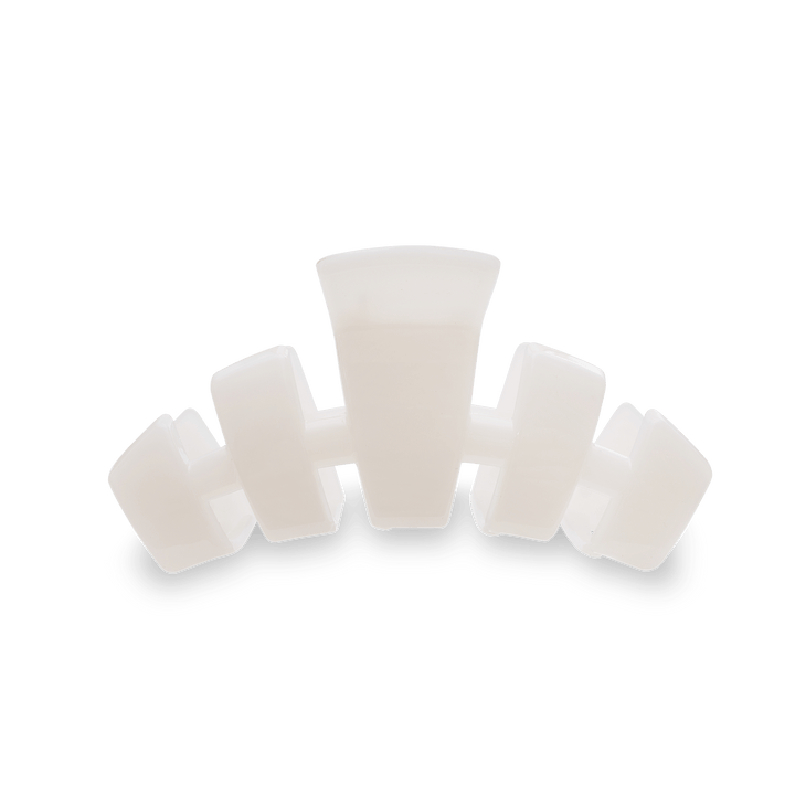 Teleties • Classic Medium Hair Clip - Coconut White