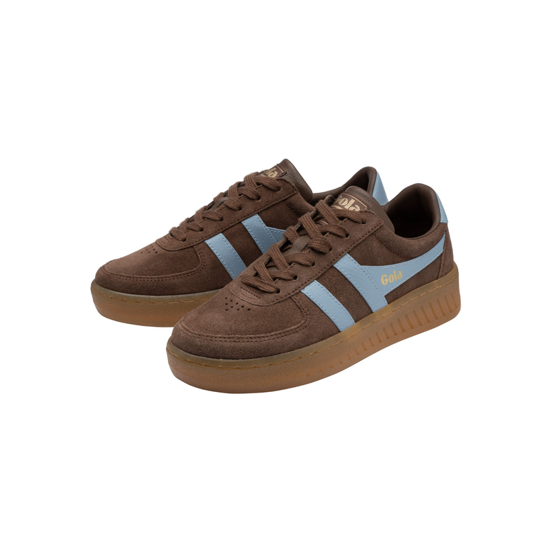 Gola • Grandslam Suede Sneakers - Root/Air/Gum