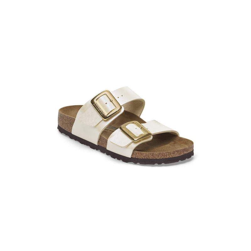 Birkenstock® • Sydney Luxe Buckle - Graceful Pearl White (Narrow)