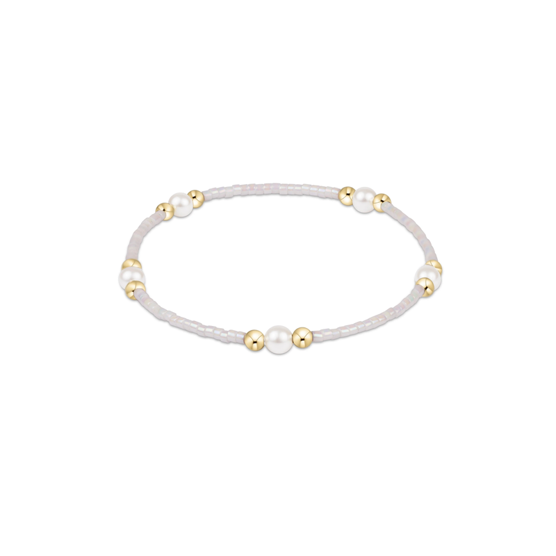 enewton • Hope Purpose Pearl Bracelet - Silky White
