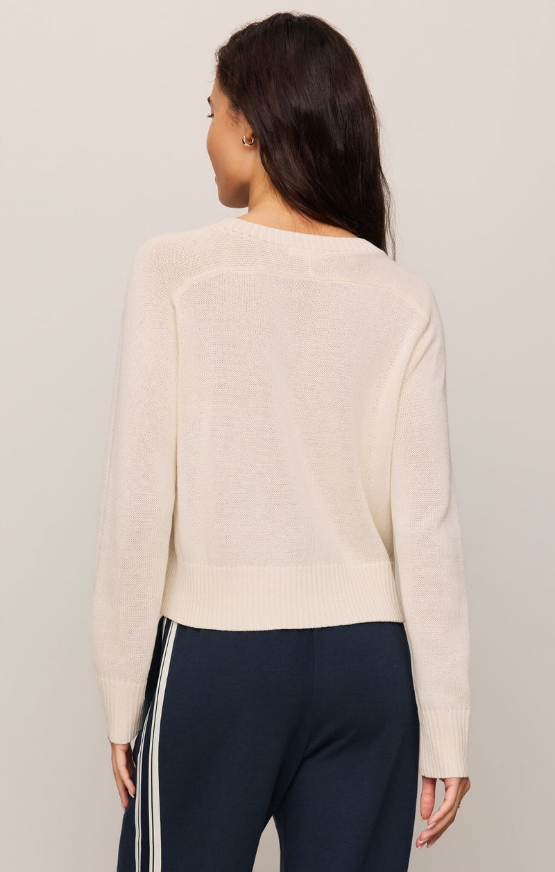 Z Supply • Varsity Stand In Sweater - Sandstone