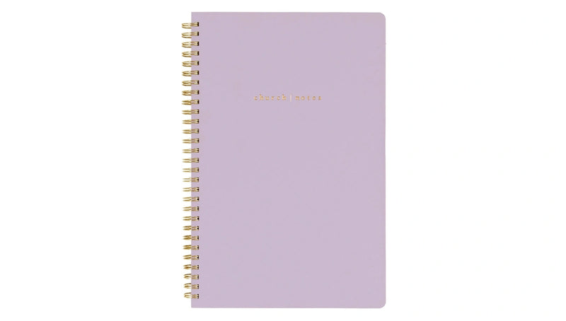 Church Notes Bible Reference Notebook - Lilac