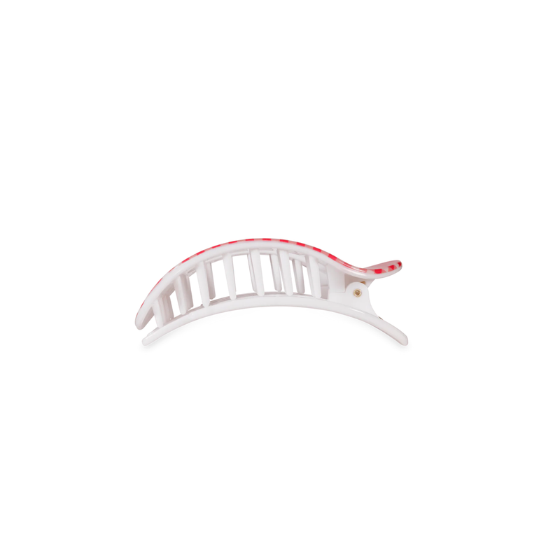 Teleties • Flat Round Hair Clip - Blueberry Farms (Large)