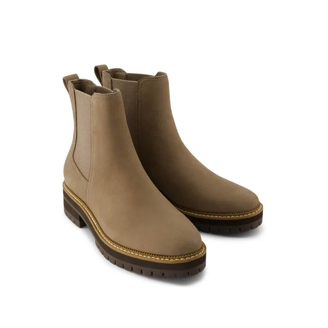 TOMS Bennet Boots Dune Nubuck Leather
