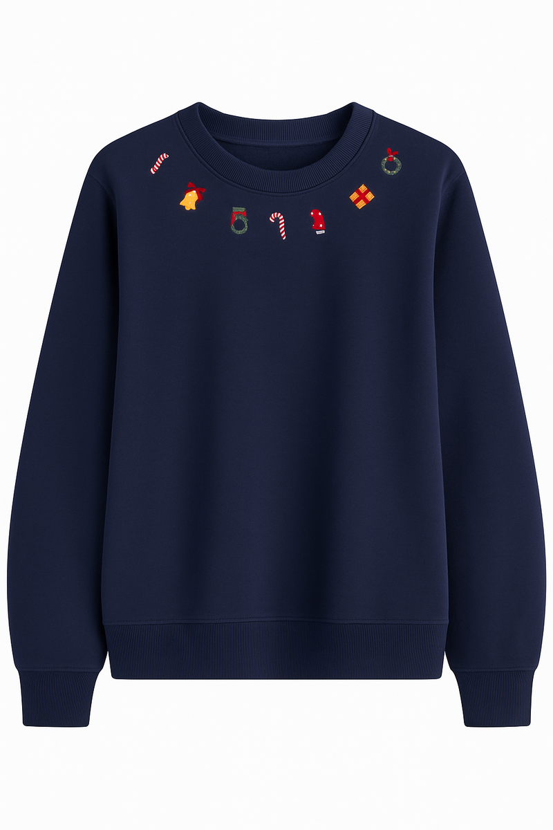 Christmas Sweatshirt - Navy