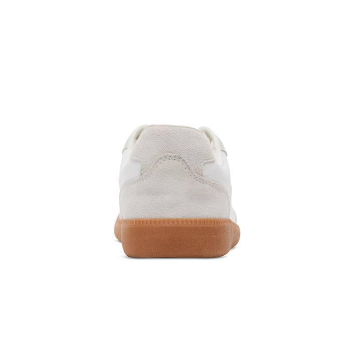 Steve Madden • DUO Suede Gum Sole Retro Sneakers - White