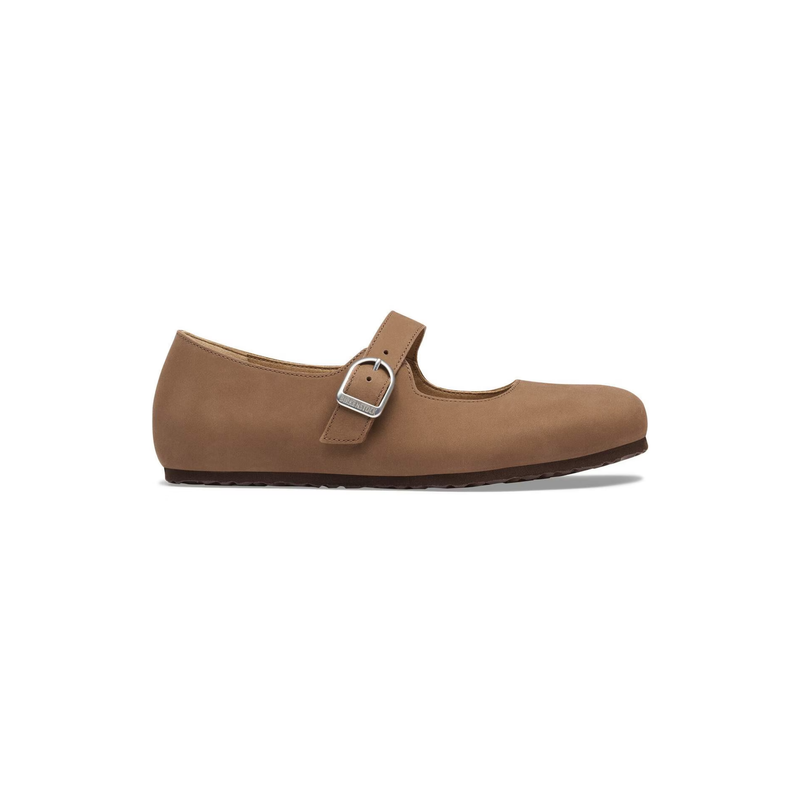 Birkenstock® • Santa Clarita Shoe Nubuck Leather - Dark Tea (Narrow)