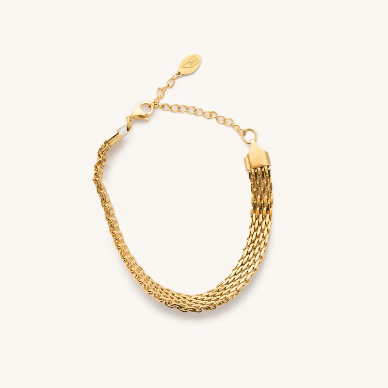 Nikki Smith Designs • Trina Gold Watch Band Bracelet