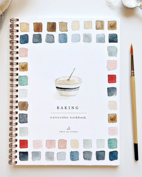 Baking Watercolor Workbook