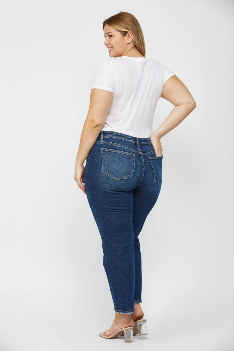Mica • Super High Wedge Straight Leg - Monfil
