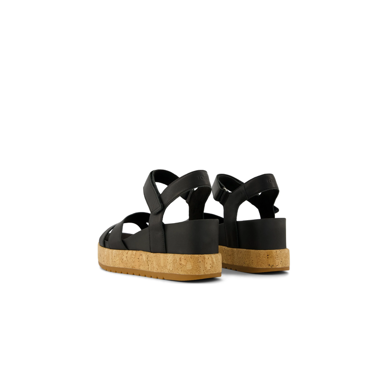 TOMS • Alana Sandal - Black Leather