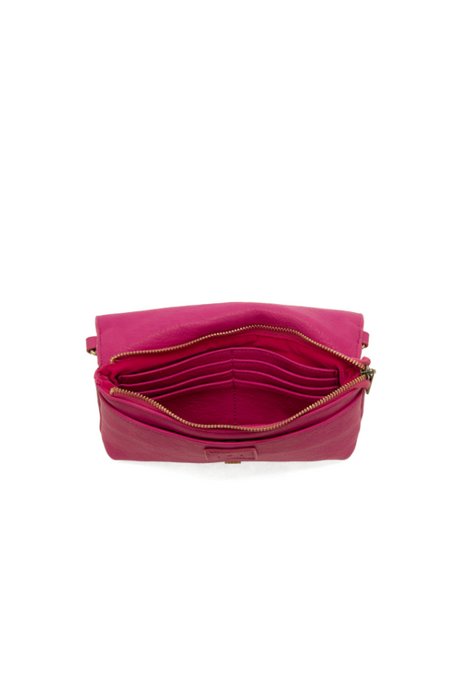 Magenta Everly Organizer Flap Crossbody