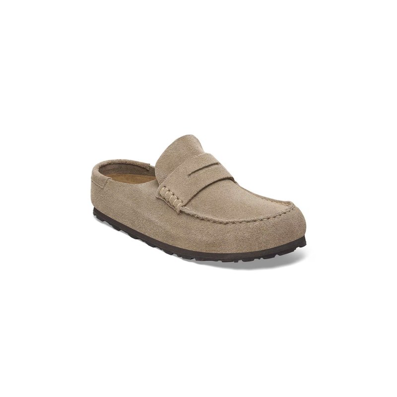 Birkenstock® • Naples Wrapped - Taupe Suede (Narrow)