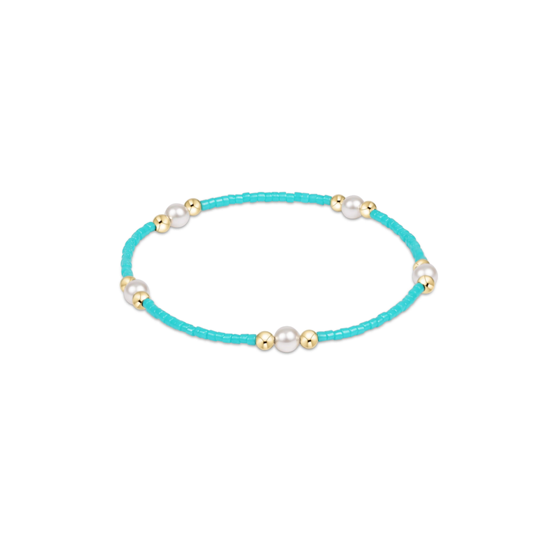enewton • Hope Purpose Pearl Bracelet - Turquoise