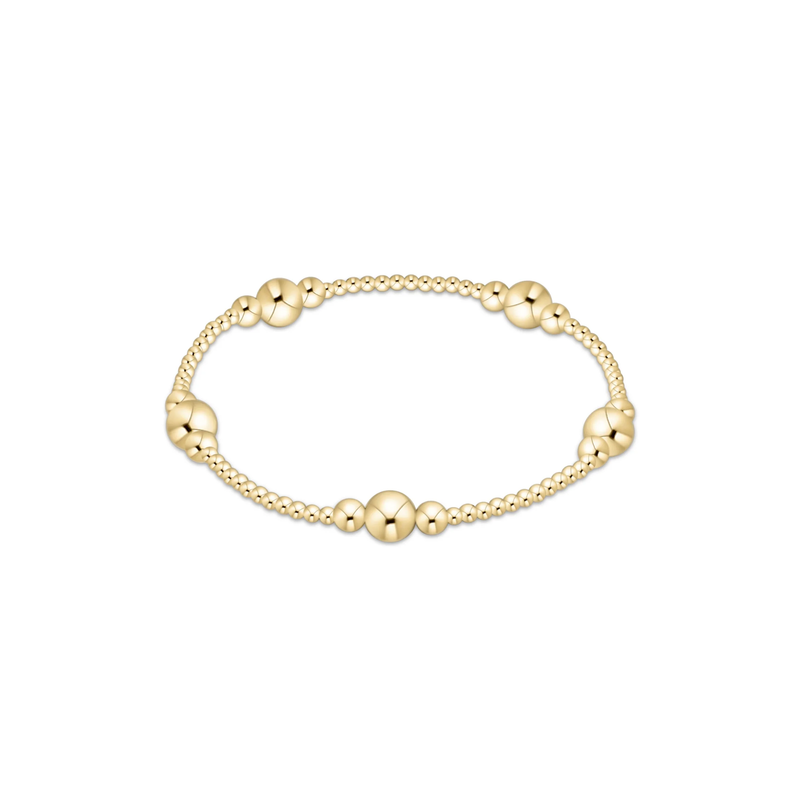 enewton Purpose Gold 6mm Bead Bracelet