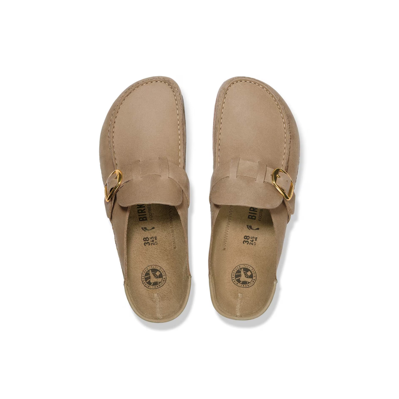 Birkenstock® • Buckley Clog Oiled Leather - Tobacco Brown (Narrow)