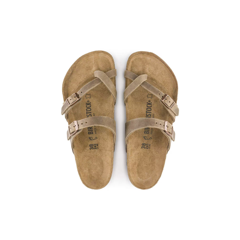 Birkenstock® • Mayari Oiled Leather - Tobacco Brown (Regular)