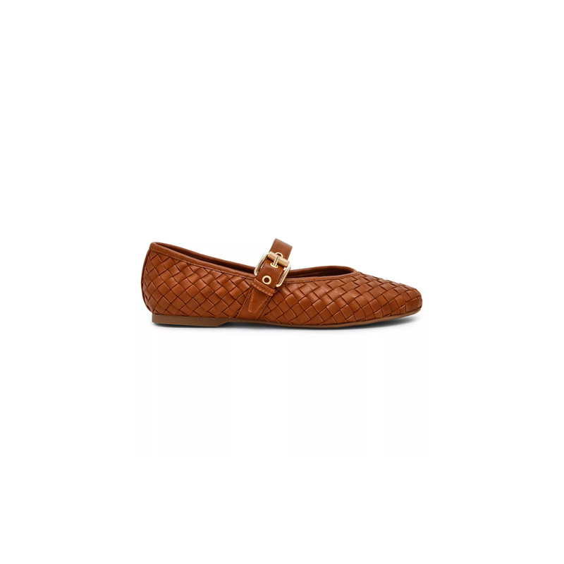 Dolce Vita • Mulaney Woven Flats - Chestnut