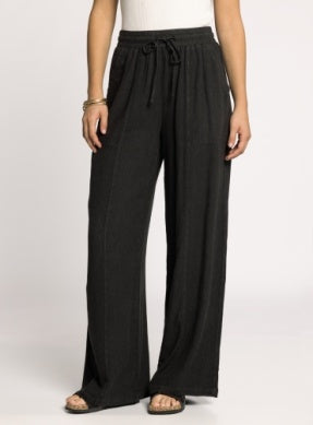 Solana Pants - Black Shadow
