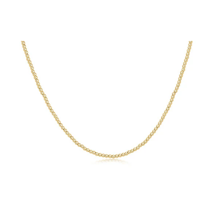 enewton • 15" Choker Classic 2mm Bead Gold