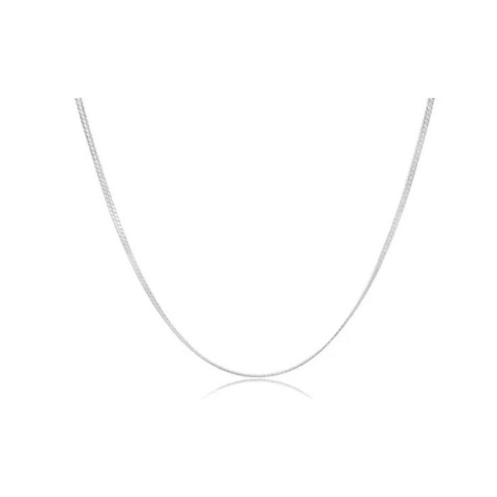 enewton • 15" Sterling Silver Choker Herringbone Chain