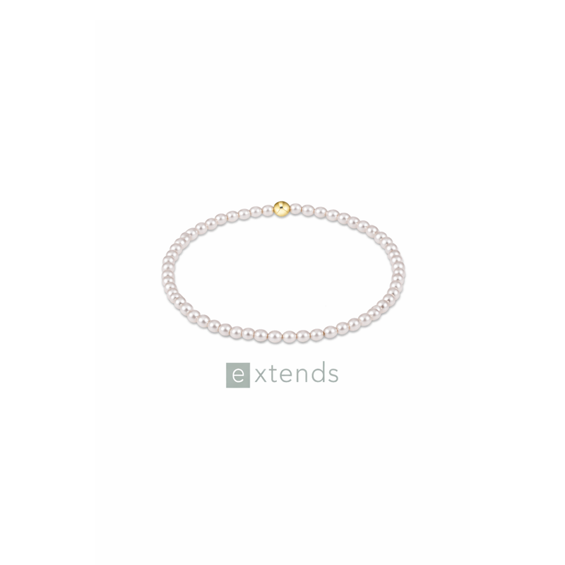 enewton Extends- Classic Pearl 3mm Bead Bracelet