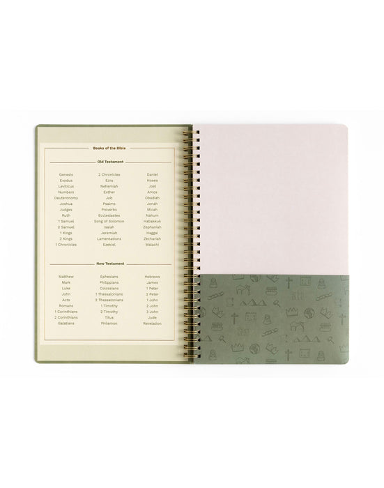 Church Notes Bible Reference Notebook - Olive