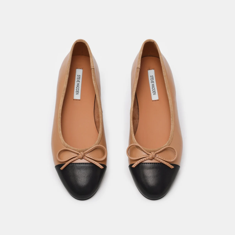 Steve Madden • Kit Flat - Black/Natural
