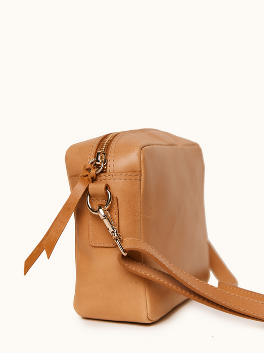 ABLE • Aurora Crossbody Cognac