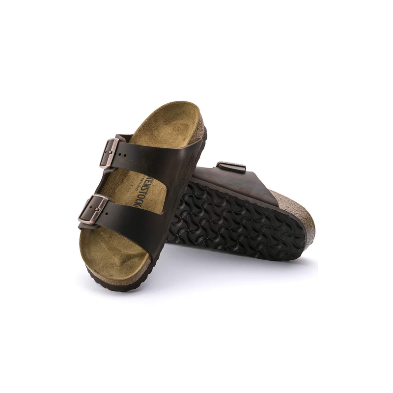 Birkenstock® • Arizona Habana Oiled Leather (Narrow)