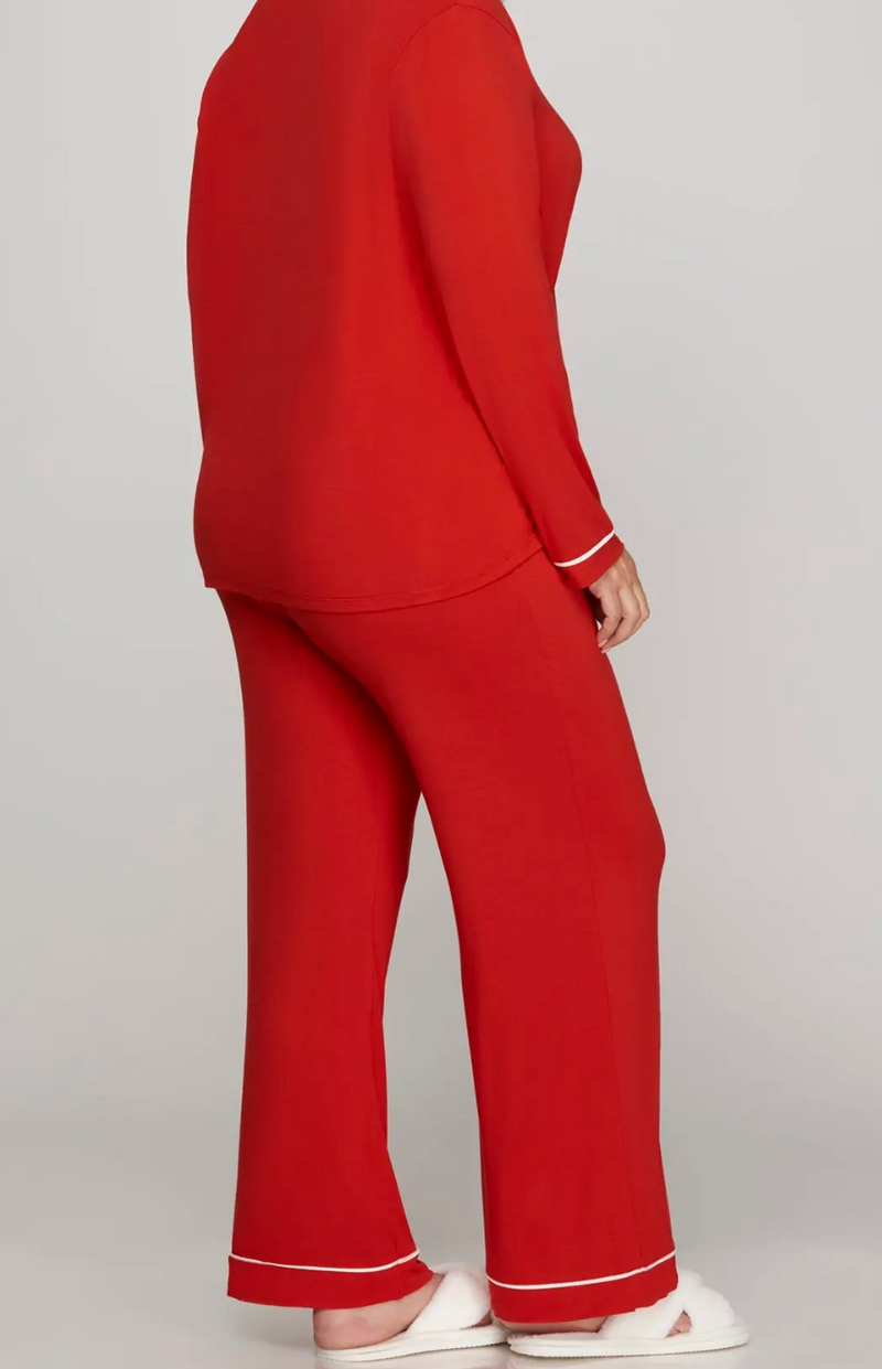 Red Pajama Set - Curvy