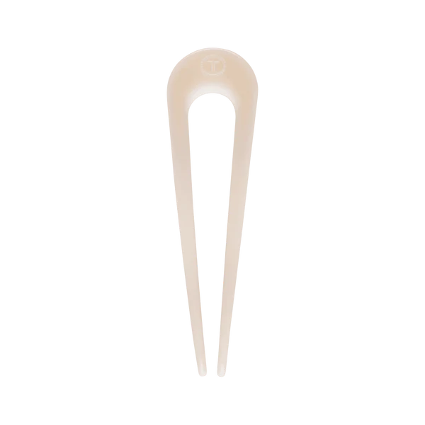 Teleties • French Hair Pin - Almond Beige
