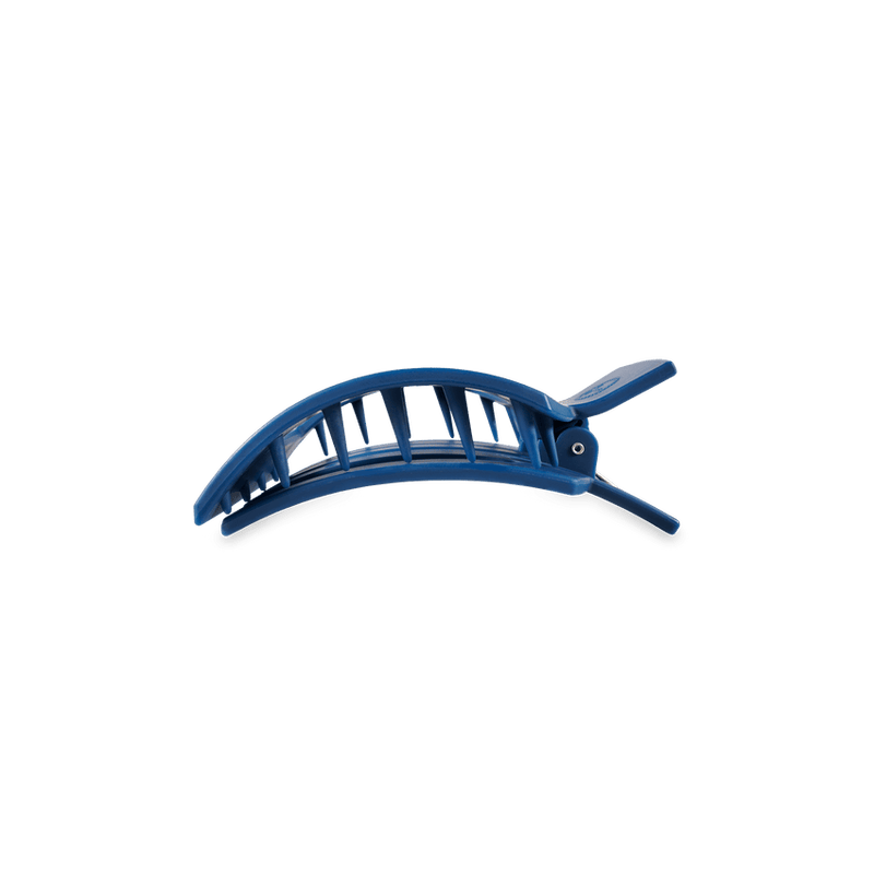 Teleties • Small Flat Square Hair Clip - Midnight Rain