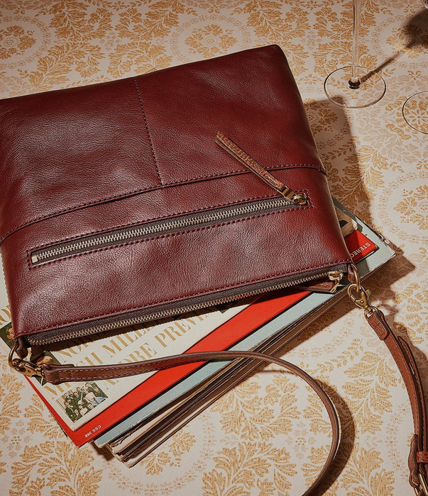 Fossil® • Fiona Large Crossbody - Wine