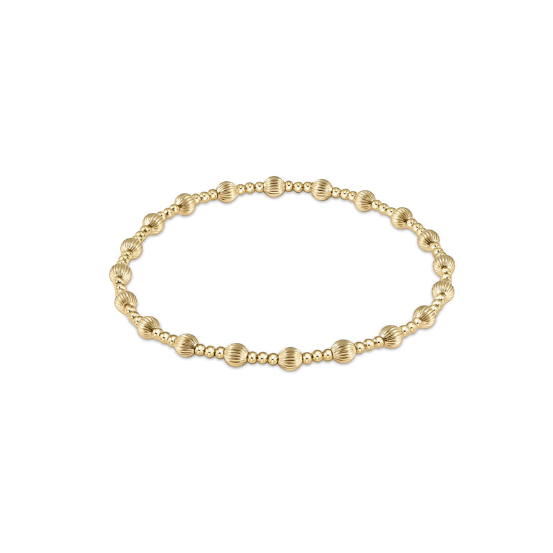 enewton • Dignity Sincerity Pattern Gold 4mm Bracelet