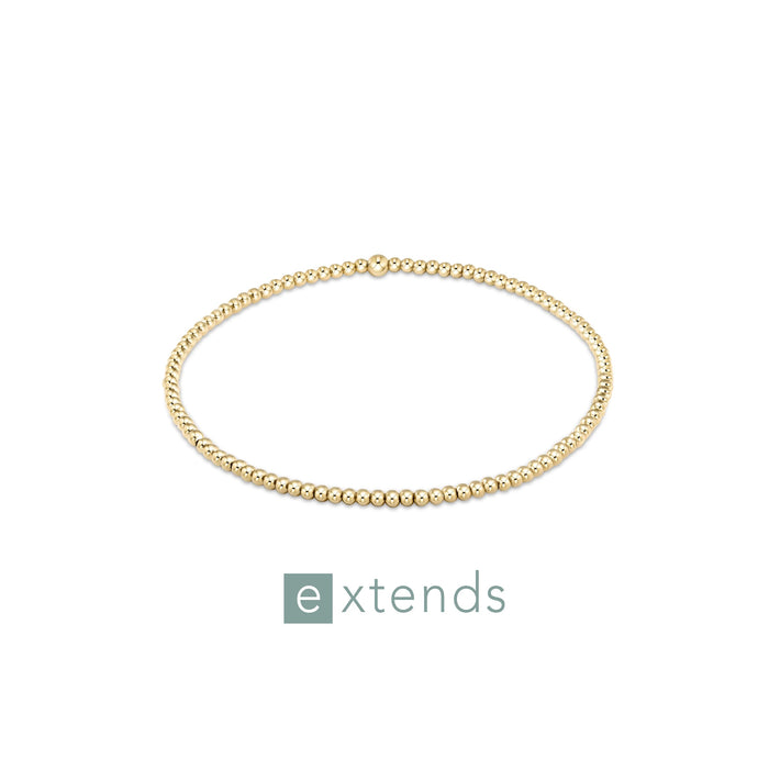 enewton • Extends Classic Gold 2mm Bead Bracelet