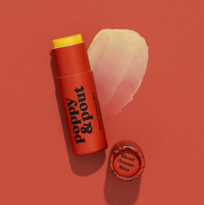 Poppy & Pout • Blood Orange Mint Lip Balm