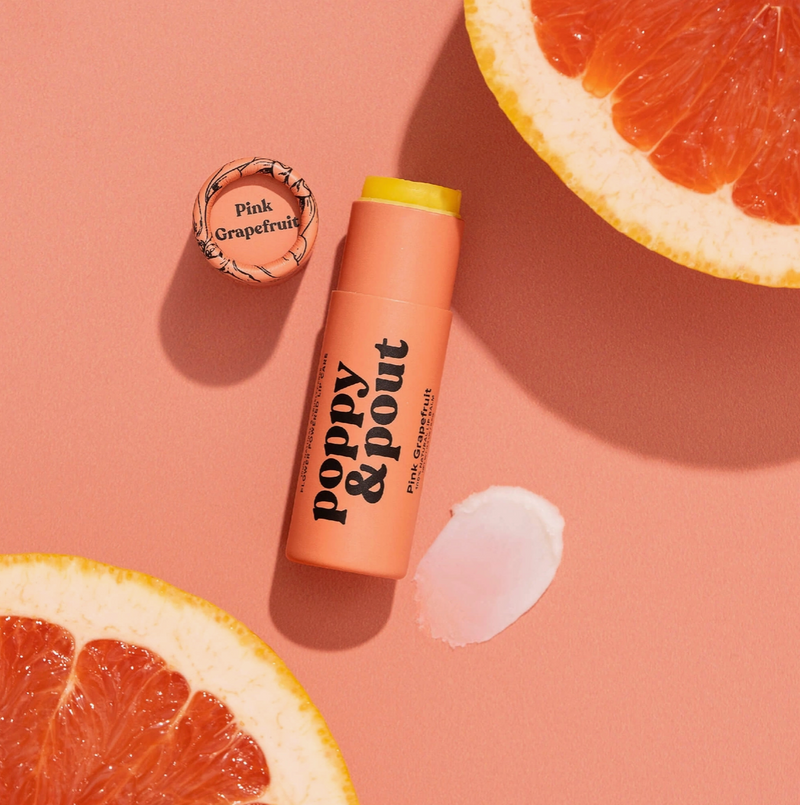 Poppy & Pout • Pink Grapefruit Lip Balm